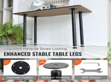 762MM Adjustable Desk Legs, Reinforced Steel Office Table Furniture legs Set of 4 for DIY, 544.3KG V952-ZGZT2YC30YC0ZVHG9V0