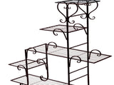 Levede Plant Stand Outdoor Indoor Metal Bronze UM1182-BZ
