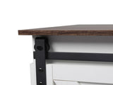 Levede TV Cabinet Entertainment Unit TA1033-WH