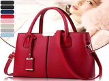Women Leather Handbag Crossbody Shoulder Bag Tote Satchel Messenger Purse Beige V1369-AZ3-W-10880