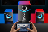 Audio Desktop Wired Desktop Laptop Speaker Bluetooth Speakers LED Surround Sound System V1263-JX-6314