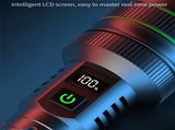 Rechargeable LED Flashlight - Military Flashlight - 5000 lumens - 26650 rechargeable battery - 6 V1188-MS-313-0535