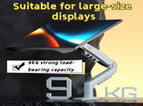Single Monitor Arm for 17-30 Inch Screens,Height Adjustable Desk Mount Sliver Aluminium Monitor V1337-FY-G3NF-BD34