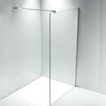 1200 x 2100mm Frameless 10mm Safety Glass Shower Screen V63-829781