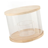 Action Figure Display Case Rotating Base Dustproof Waterproof Acrylic Action Figure Cabinet for V1294-YM0703-3117230121711