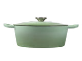 TOQUE 4L Enamel Dutch Oven Pot in Green Colour KT0180-4L-GN_NZ