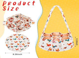 2 Pcs Easter Egg Collecting Basket for Gathering Fresh Eggs Mini Egg Collecting Basket with 7 V1192-AZ-W-10756