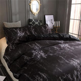 Bold Geometric Print Duvet Cover Set - Eco-Friendly Material-Queen V745-AQ081836Q3