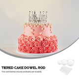 Clear Plastic Cake Support Rods for Easy Installation in Theme Parties 1Set V1192-AZ-W-22461