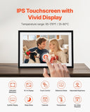 260 mm Digital Picture Frame 32GB IPS Touchscreen Wi-Fi Photo Frame V952-CKPSZXK101IN5B6VN001V3