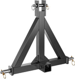 Tow Hitch 2 Inch, 3 Point Trailer Hitch with 2" Receiver, 3 Pt Tractor, Compatible with Category 1, V1258-DP02-WO-263