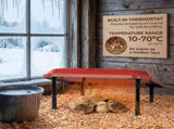 CARLA HOME Chick Brooder Heating Plate - Adjustable Height - Red - Chicken Heater V178-36540