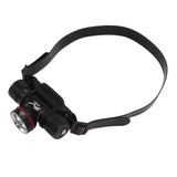 Diving Headlamp 1500LM Yellow Light LED Diving Head Lamp IPX8 Waterproof Underwater 80m Depth V1294-YM0626-3119220184411