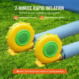 VEVOR Inflatable Paint Booth 23x13.1x9ft Inflatable Spray Booth 750W480W Blower V952-CQSPQFLSKCGLKCDG9V3