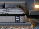 Levitex Double Mattress 34 cm 5-Zone Pocket Spring with Latex & Memory Foam or Extra Lumbar & MATTRESS-LV-VELA-34-D