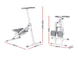 Everfit Step Machine Stair Climber for Home Gym Exercise Foldable LED Display Adjustable Handlebar STEPPER-TD04-WH