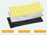 Small Dinosaur Thick Waterproof Foldable Picnic Mat - 150x200cm for Camping & Beach V888-ELOSUNG46803