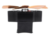 Wood Stove Fan Heat Powered 6 Blades Hanging Stove Fan Silent Flue Pipe Hanging Fireplace Fan Eco V1294-YM0706-3114230124812