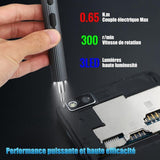 Mini Precision Electric 0.45-0.65 4N M Torque, Cordless, Electric Precision V1237-ZY-715-092