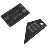 4Pcs Luthier Tools Set Guitar Neck Notched Straight Edge String Action Gauge Ruler Fret Rocker Fret V1370-AZ4-07820