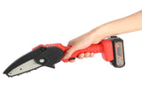 4in Electric Chain Saw Small Rechargeable Handheld Chainsaw for Garden V1294-YM0901-3111210226911