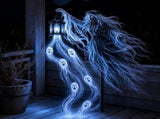 Halloween Solar Lights Waterproof, Skeleton Solar Halloween Decorations, Solar Lights V1192-AZ-W-35148