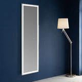 LED Full Length Mirror Standing Floor Makeup Wall Light Mirror 1.6M V63-833711