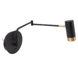 Swing Arm Wall Lamp Wall Mounted Bedside Lamps with Adjustable Swing Arms for Bedroom Living Room V1294-YM0703-3119230049711