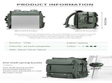 4-in-1 Convertible Travel Backpack & Briefcase - Large Capacity, 16" Laptop Compartment, USB V888-ELOSUNG37085