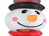 5.9ft Snowman Inflatable Costume Water Resistant Funny Snowman Blow Up Suit for Hallowmas Carnivals V1294-YM0901-3115240123911