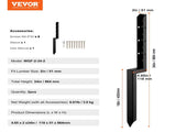 Fence Post Anchor Repair Kit, 2 Pack Inner Diameter 5 x5 cm Heavy Duty Steel Fence Post Support V952-WGFBGXDD2YC35JCA8V0