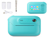 Kids Multi-Functional Camera Toy - Instant B&W Printing & Creative Stickers V888-ELOSUNG35312