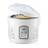 5L Electric Rice Cooker with Steamer Basket, Non-Stick Inner Pot, 24-Hour Delay Timer and Keep-Warm V1341-ZY-FPSE7JRD-WHITE