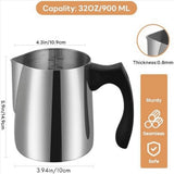 2X Candle Pouring Pot, 32 Oz Wax Melting Pot, 900Ml Candle Pouring Pitcher, Stainless-Steel Candle V1369-AZ3-W-12925