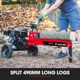 BAUMR-AG 12 Tonne Petrol Hydraulic Wood Log Splitter, - HPS400 V219-LGSPTRBM4C0B