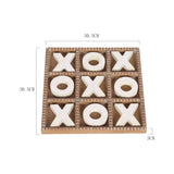 Hamptons Style Noughts & Crosses 30cm V637-92079CRS