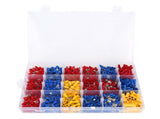 1200PCS Wiring Terminal Mini Portable Copper Tube Insulated End Wire Connector Kit1200PCS V1294-YM0710-3113210196811