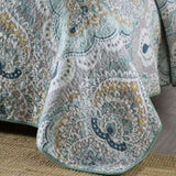 100% Cotton Cover Lightly Quilted Coverlet Set Regency Taupe Queen V442-STT-COVERLET-REGENCY-TAUPE-QS