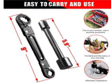 Plumbing Tools, Dual Wrench Kit,Angle Stop Wrench, Plumbing Wrench. Professional Plumbing Toolset V1369-AZ3-W-04707