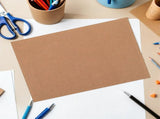 Durable Brown Chipboard Sheets for Office Crafts Book Binding Scrapbooking V1192-AZ-W-31390