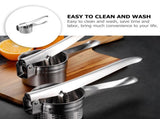 WHAMVOX Simple Fruit Juicer Orange Squeezer Hand Press Cold Stainless Silver V1189-WXFWAL-20260326-02294
