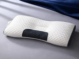 2 Pcs Neck Support Pillow - 48 x 74 cm Polyester Fibre, 10 cm Loft, 3D Knitted Honeycomb Texture, V888-ELOSUNG47451