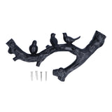 Decorative Hook Black Bird Branch Shape Three Dimensional Wall Mounted Home Decoration V1294-YM0523-3117210199711