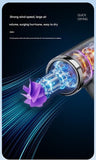 Wireless Charging Hair Dryer 120,000 RPM, 15600mAh V1106-DSZ-001-0018