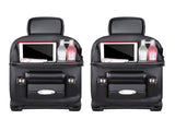 Car Back Seat Organizer with Foldable Table Tray Universal Rear Seat Storage Bag, Multi-Pocket V1107-CS-QCZYKBSNDH