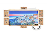 Social Hike Puzzle Board 1500 pcs - Rotating Tabletop with 6 Drawers and Cover V238-SUPDZ-41228508430416