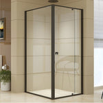 Semi Frameless Shower Screen x 195cm Side AS/NZS Glass V63-824601