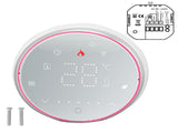 Smart Home Thermostat Wireless Smart WiFi Voice APP Controlled Thermostat with Round Base for Water V1294-YM0901-3114230117012