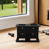 Black Trailer Hitch Holder for Truck Bed - and Compatible with Various Truck and SUV Models V1366-AZ2-W-17607