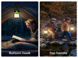 Weisshorn 2-Pack LED Camping Lanterns, 1000LM Super Bright Waterproof Portable Emergency Tent Lights CP-LT-1KLM-1SET-GR